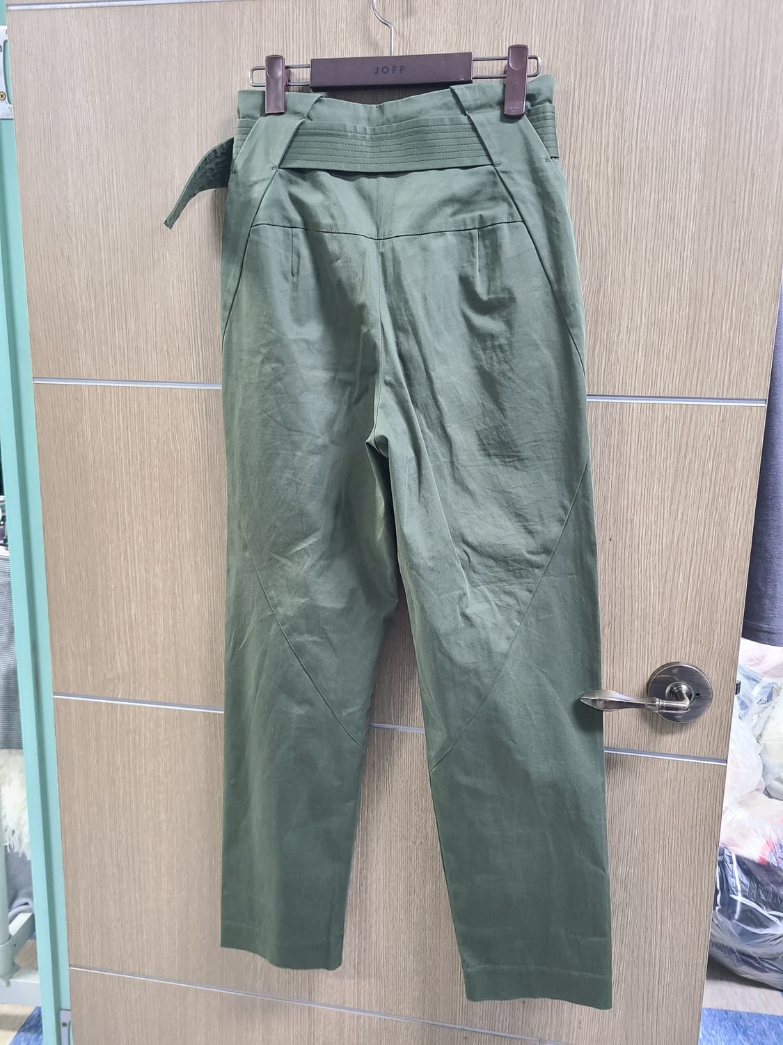 산드로 코튼 벨트 바지 61 상품이미지4
