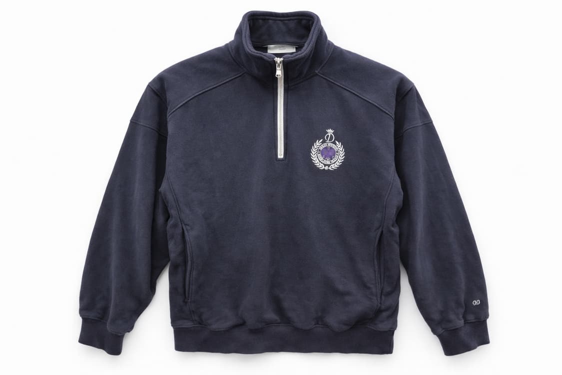 던스트 공식 맨투맨 네이비 M 상품이미지1