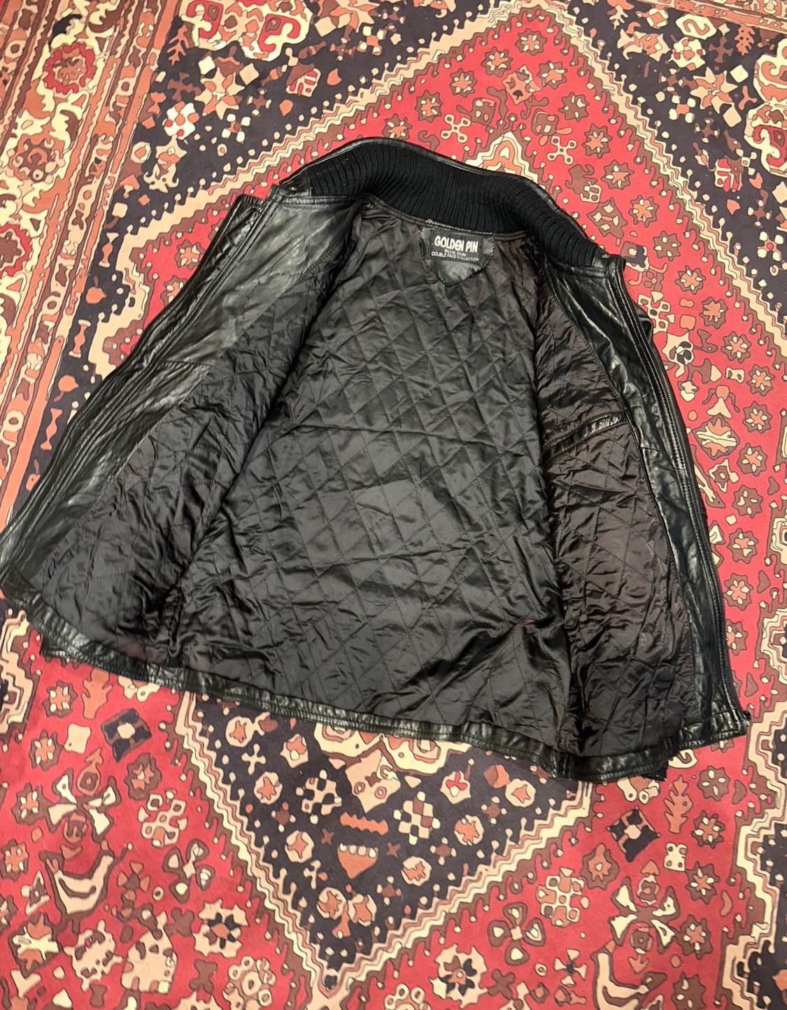 ( XL-2X ) 가죽자켓 봄버자켓 레더자켓 빈티지가죽 아메카지 워크웨어 상품이미지3