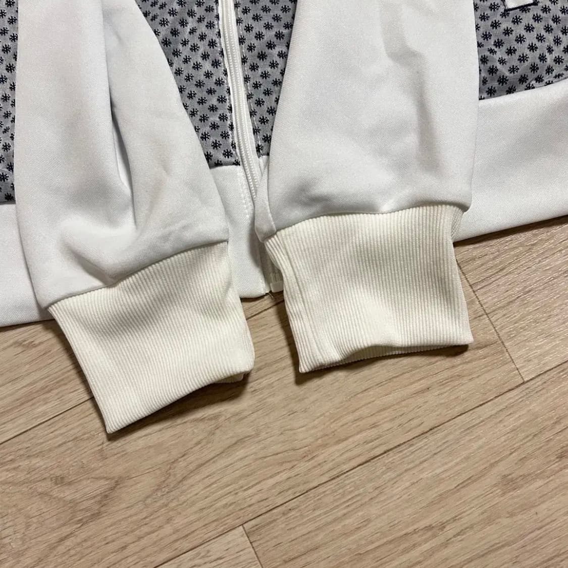아디다스 우먼스 화이트 도트 져지(S) 상품이미지5
