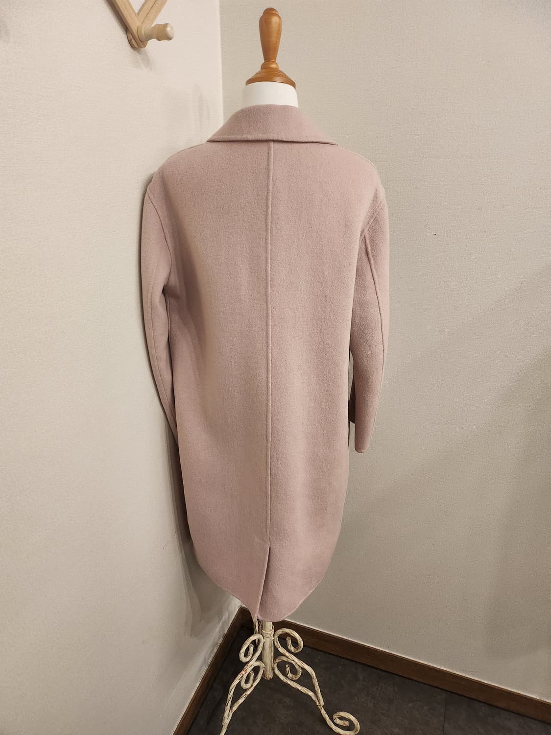 플러스에스큐 인디핑크 울 롱코트☃️ 상품이미지2