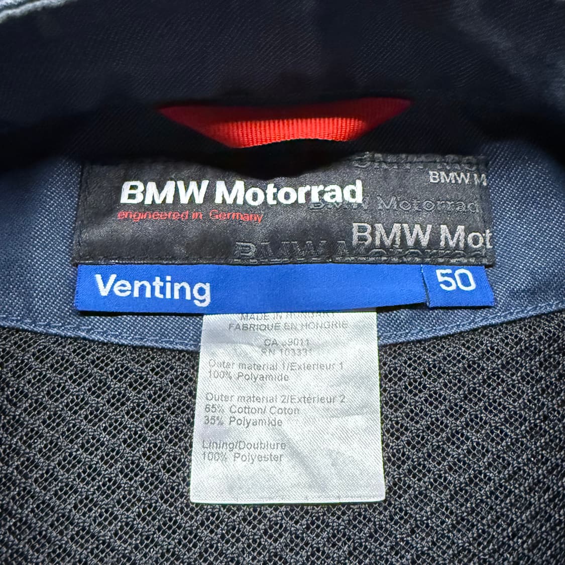 [정품/50] BMW 모토라드 네이비 라이딩 자켓 b14 상품이미지5