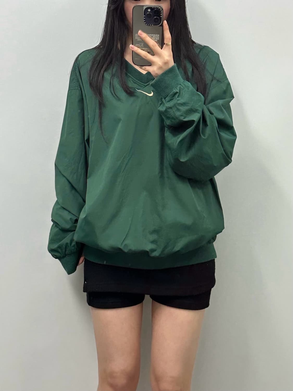 나이키 00s 스우시 브이넥 웜업 상품이미지1