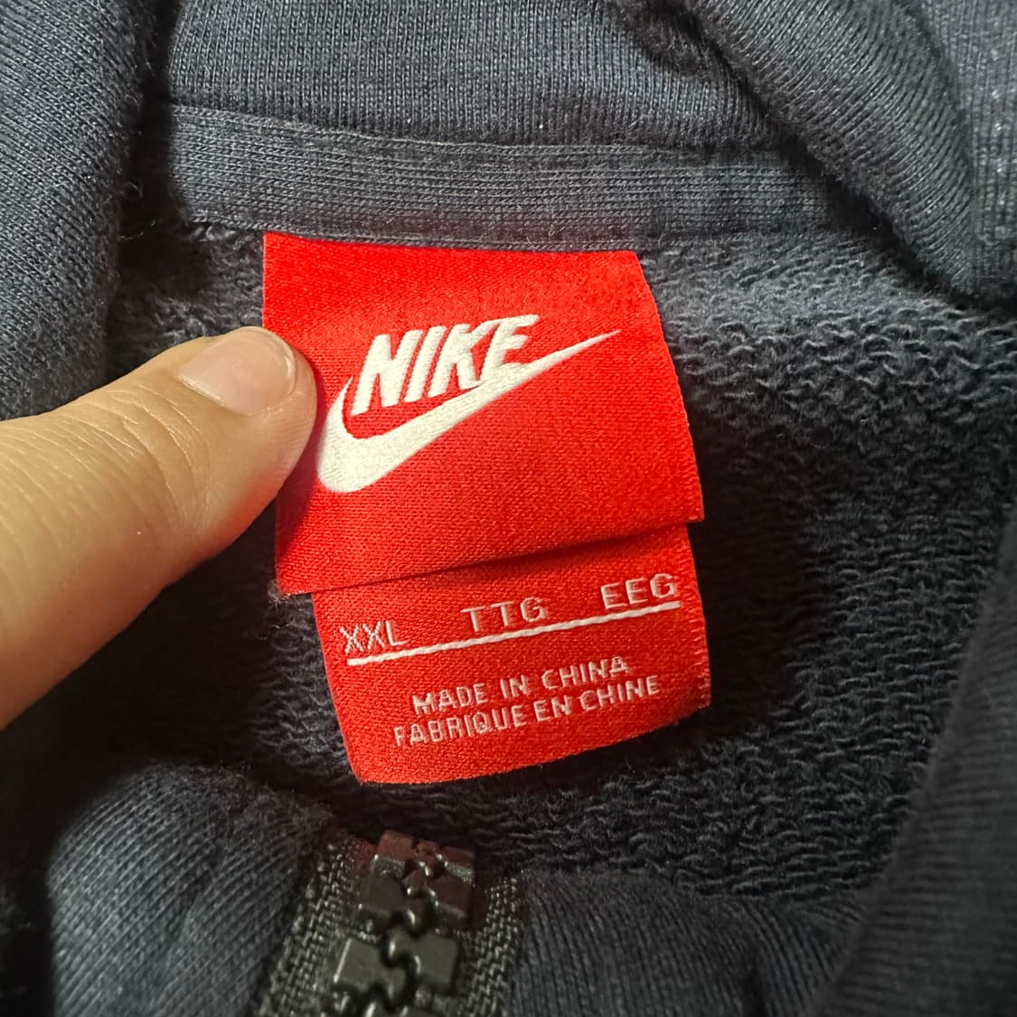 ✨ (바배) 나이키 USATF 빅프린팅 후드 집업 상품이미지3