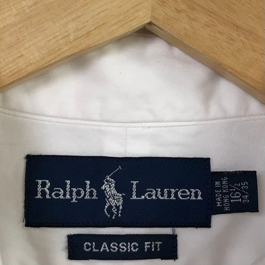 XL 폴로 화이트 셔츠 상품이미지3