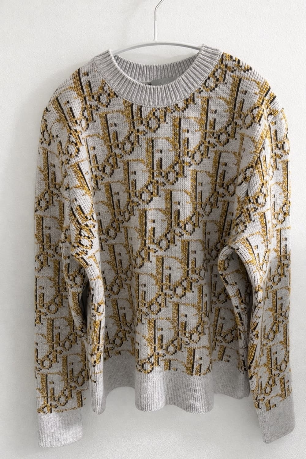 디올 오블리크 자카드 니트 L사이즈 정품 상품이미지1