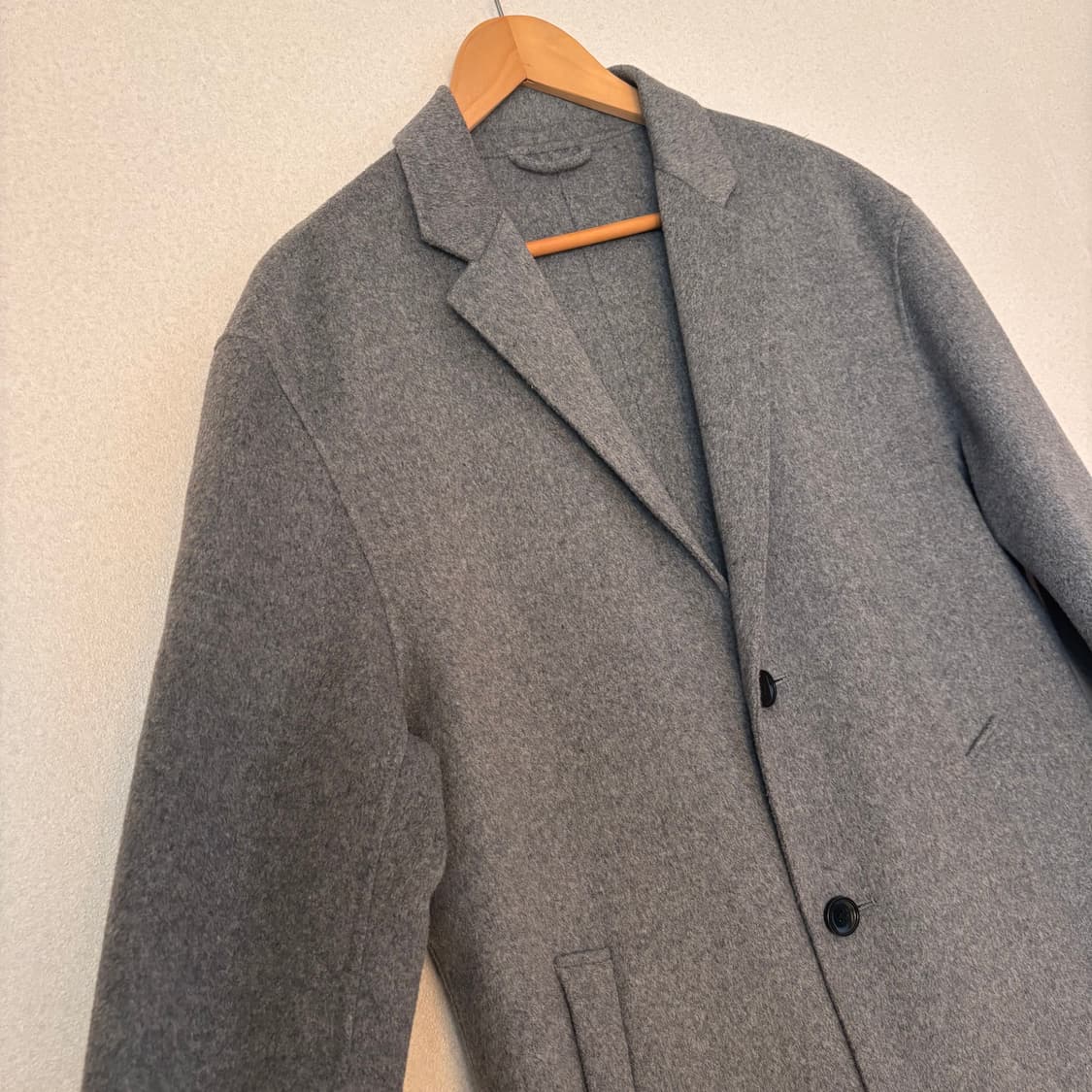 자라 ZARA 그레이 M 코트 가벼운 착용감 가성비 실루엣 상품이미지6