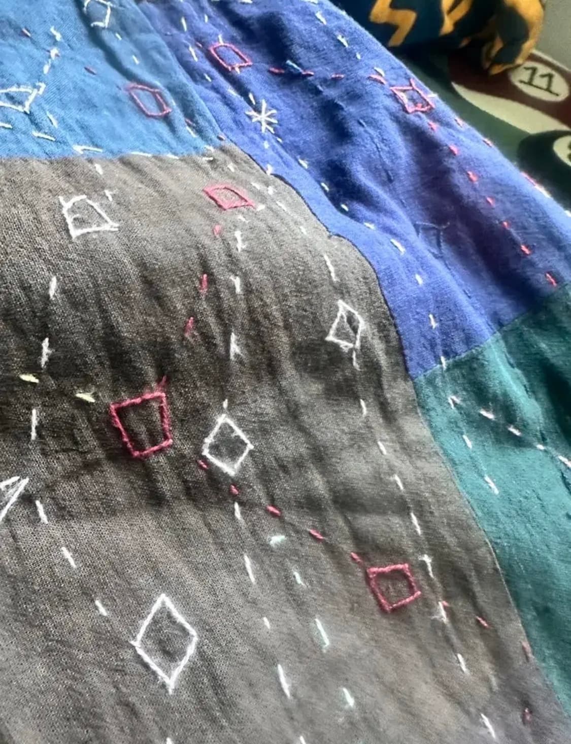 엔지니어드가먼츠 SQUARE HANDSTITCH CARLYLE PANTS 상품이미지7