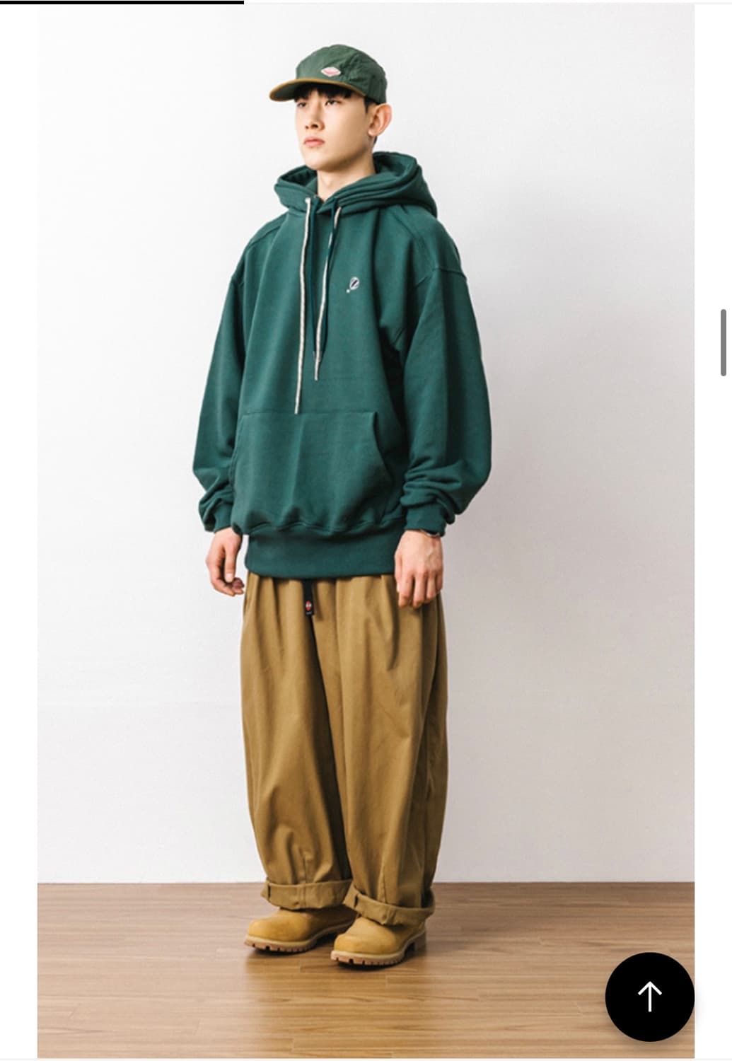 앵글런 벌룬 더블 후드티 상품이미지3