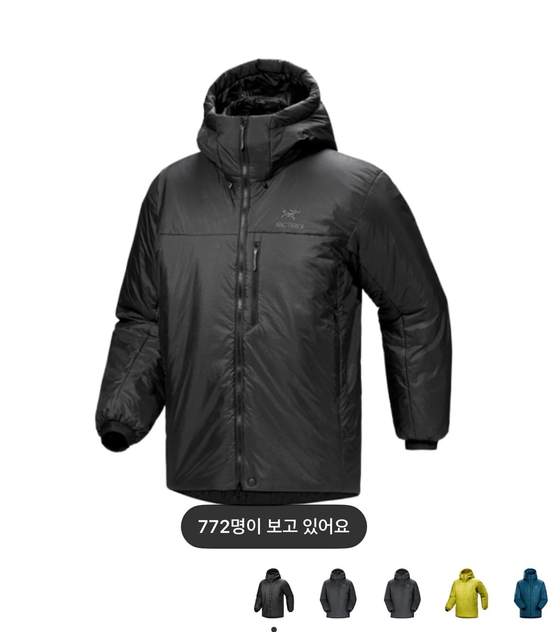 아크테릭스 누클리아이 SV 파카 블랙 상품이미지1