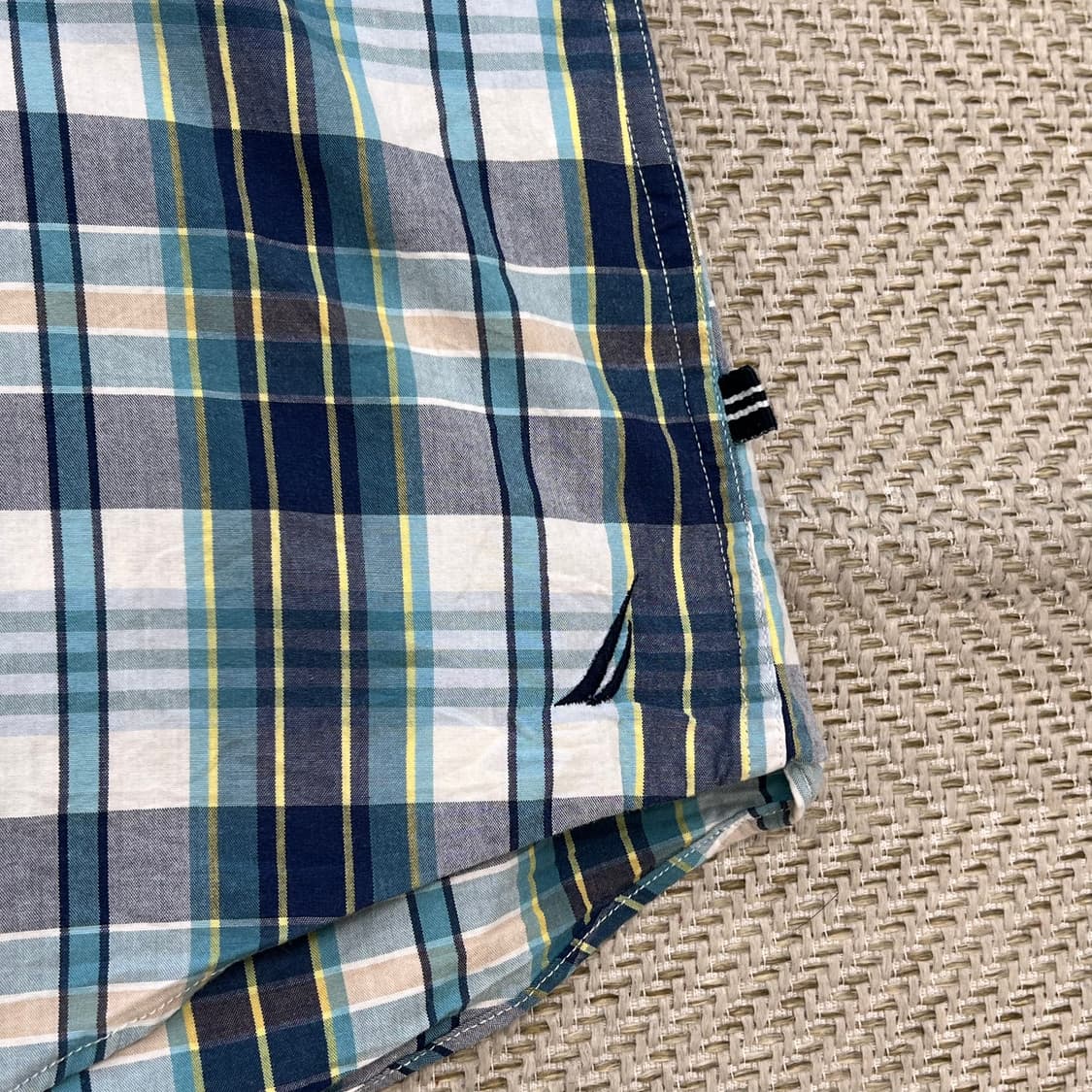 노티카 체크 하프 셔츠 r3806 상품이미지4