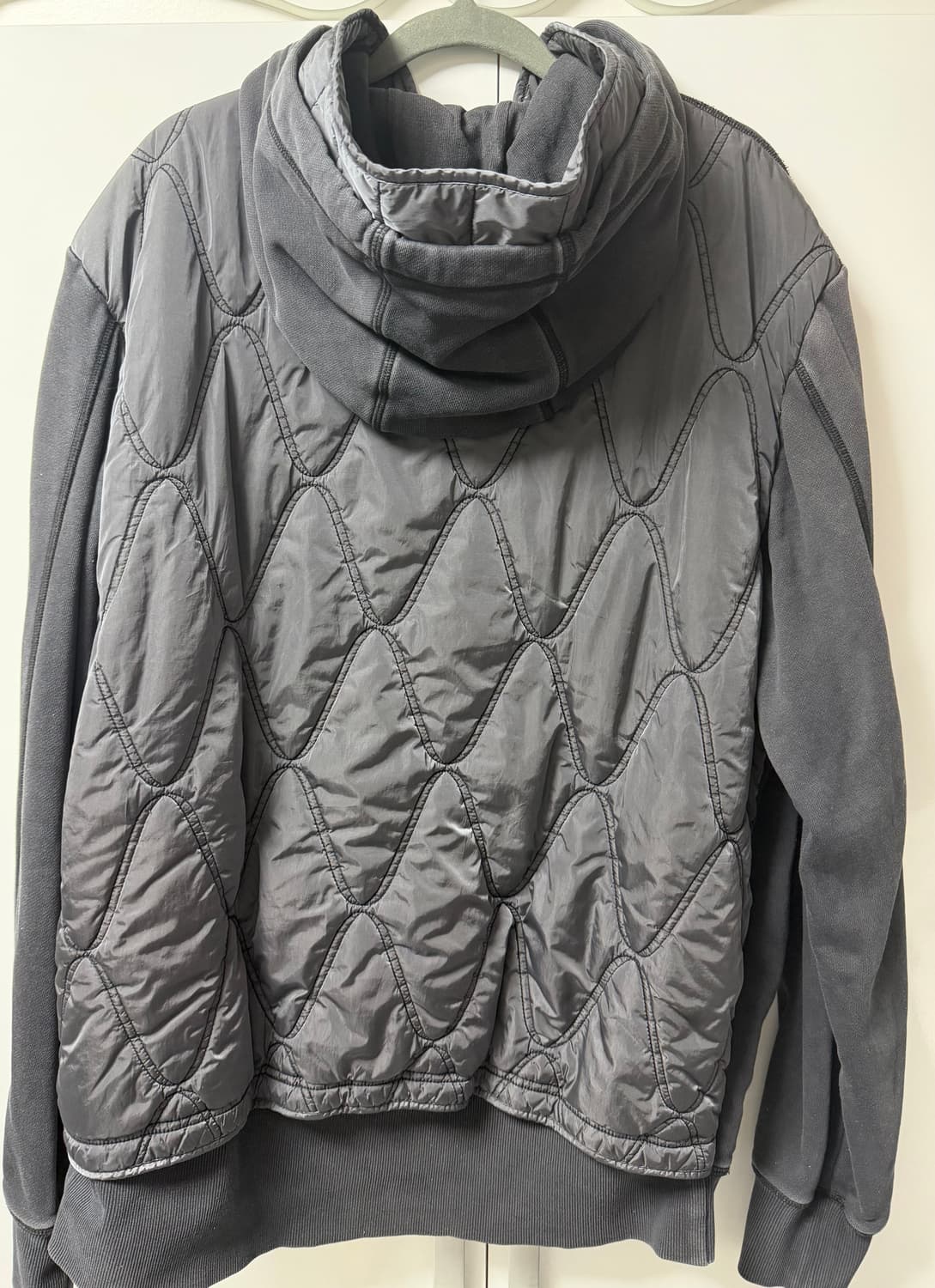 디젤 백 패디드 패널 집업 상품이미지3