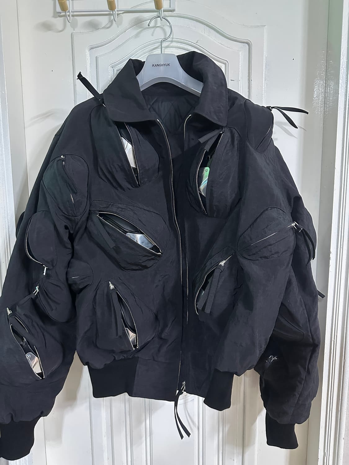 (M)강혁 에어백 봄버 자켓 상품이미지3