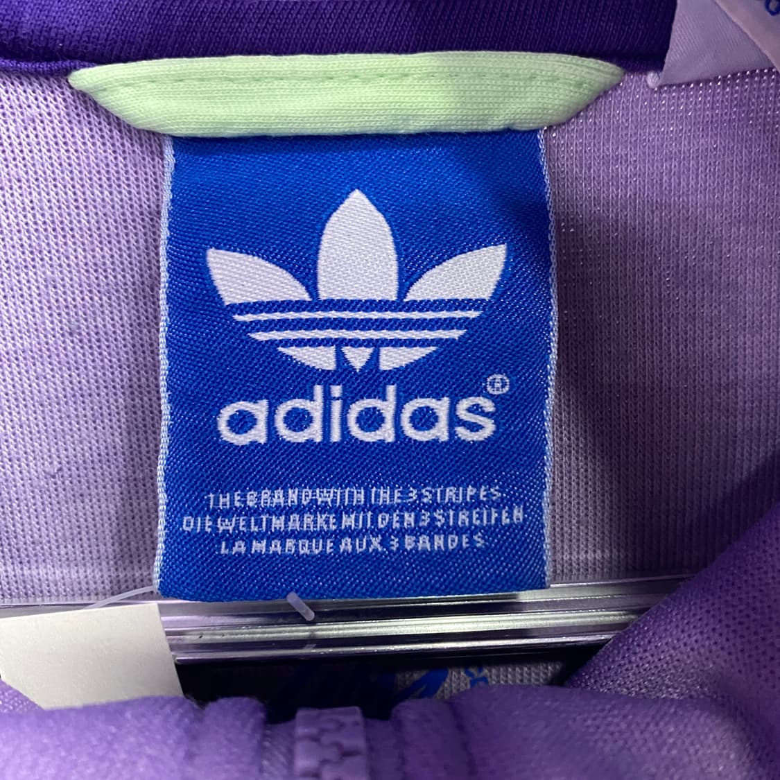 아디다스 파이어버드 40주년 라벤더 트랙탑 져지 B4021 상품이미지4