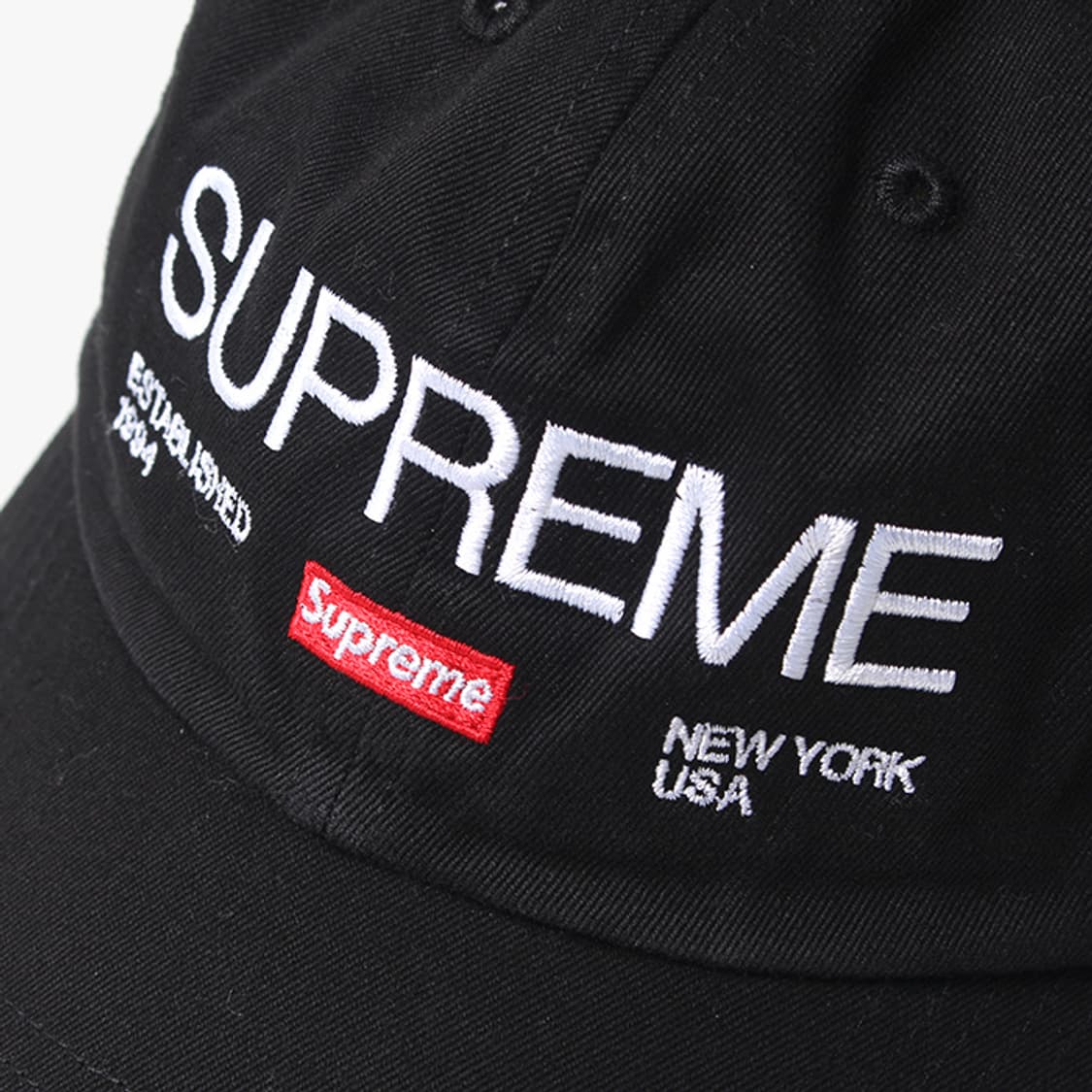 SUPREME "Black Cap" 상품이미지3