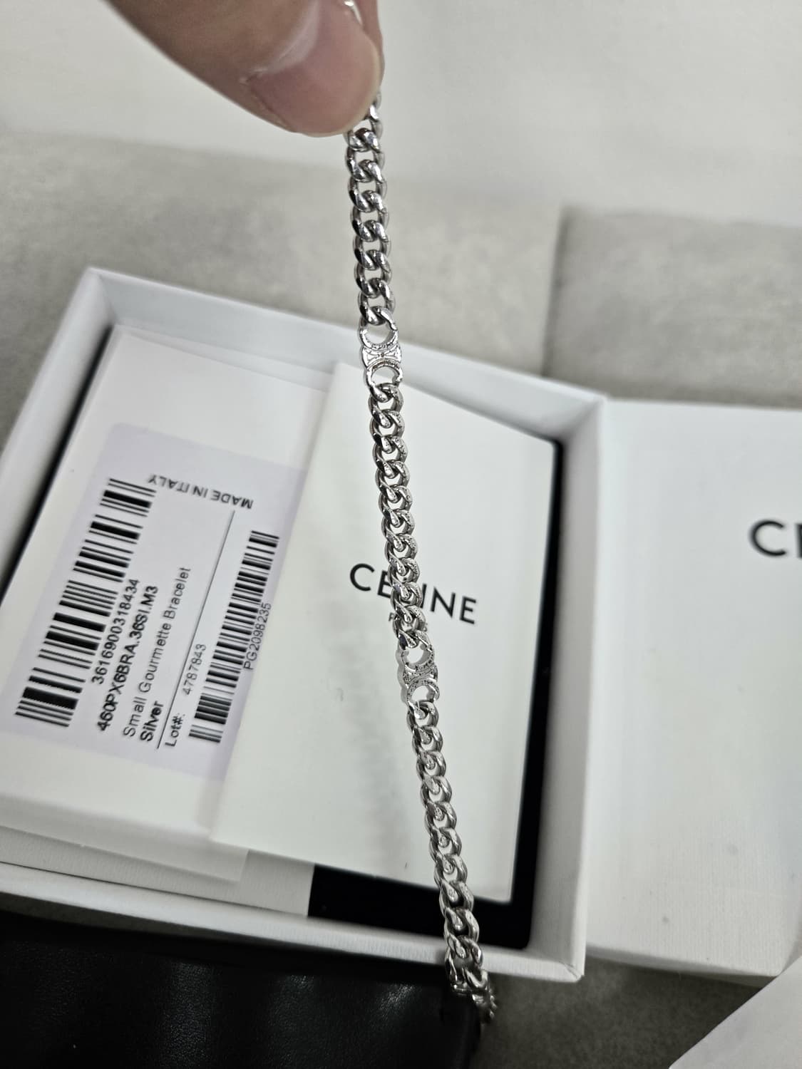 [보증서 정품]셀린느 트리오페 팔찌 상품이미지2
