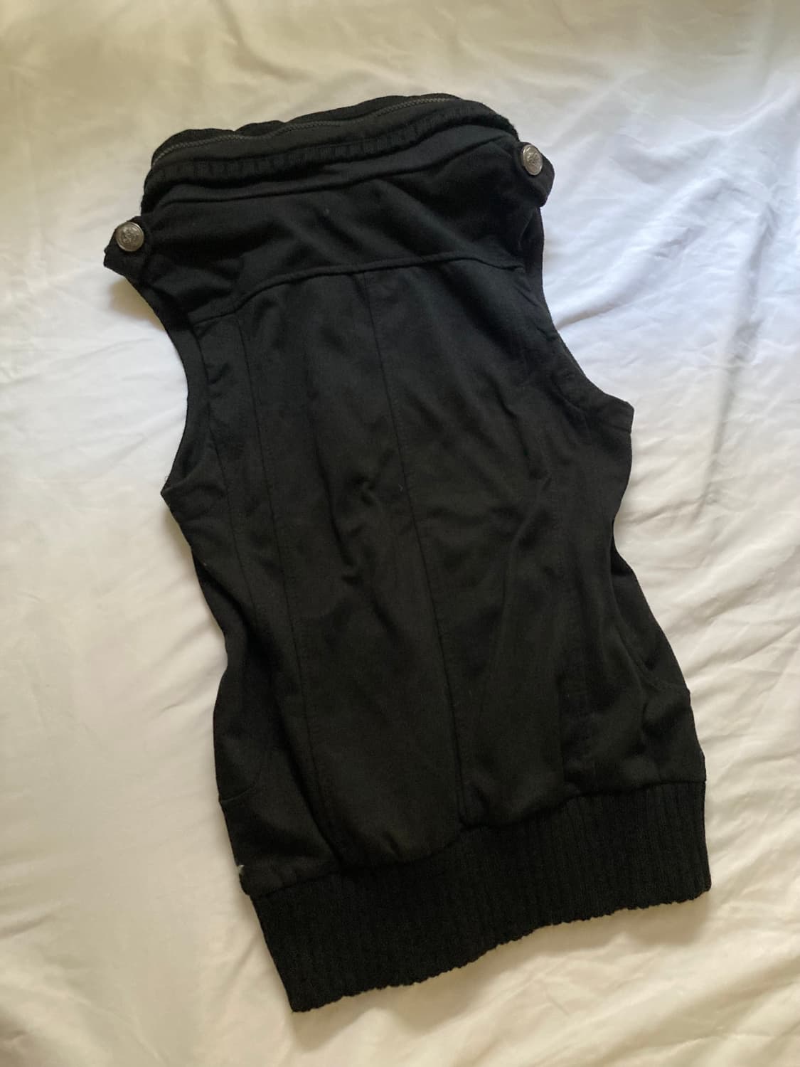 twoway hidden hood vest zipup 상품이미지3