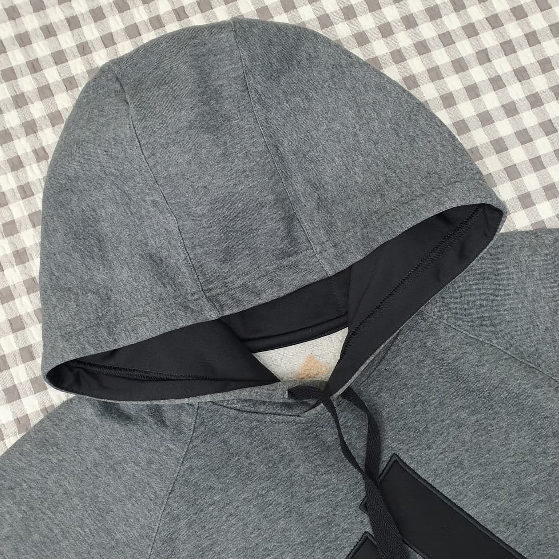 아디다스 오버핏 기모 후드티 남자95~100 상품이미지2
