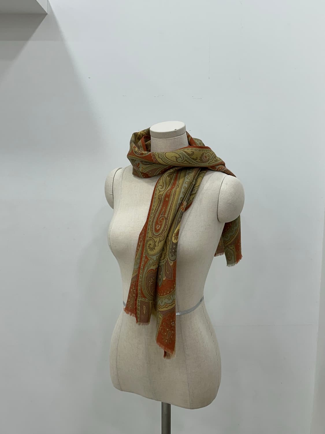 에트로 실크 울 머플러 상품이미지5