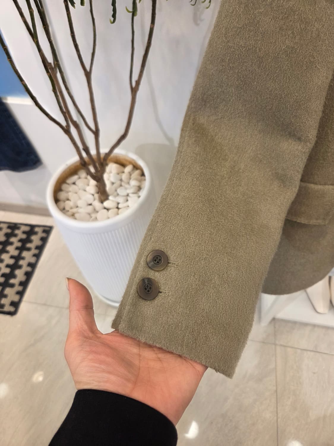 ENC 이엔씨 울 캐시 혼방 자켓 상품이미지3