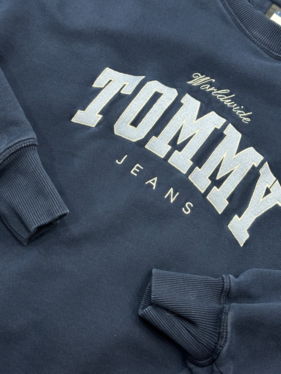 타미진스 맨투맨 네이비 상품이미지4