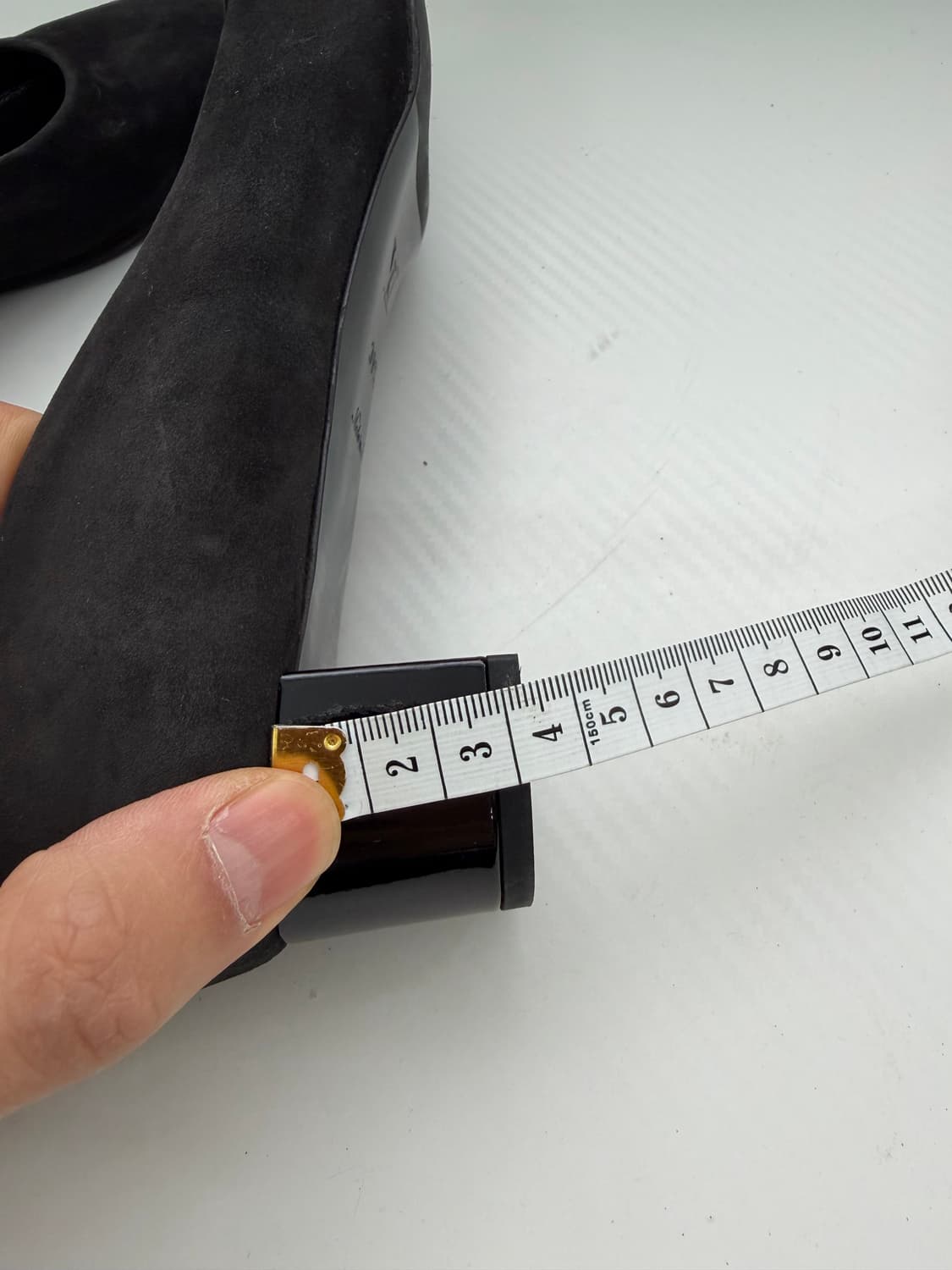 정품) 루이비통 블랙 스웨이드 플랫 슈즈 구두 39.5 상품이미지9