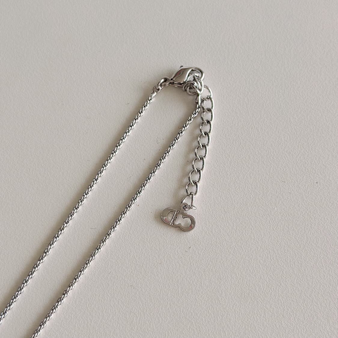 빈티지 디올 CD 큐빅 목걸이 상품이미지10