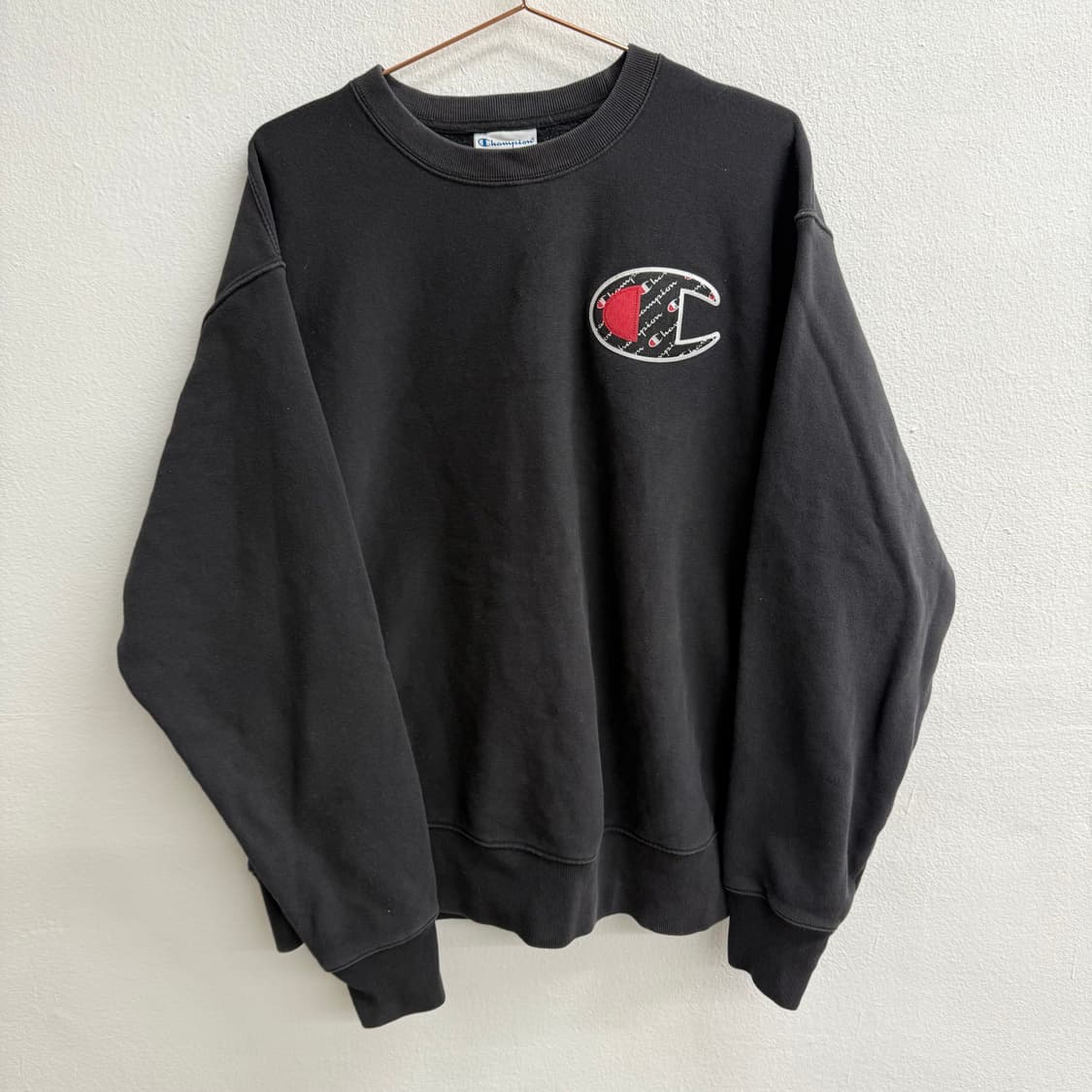 챔피온 리버스위브 오버핏 빅로고 맨투맨 (L) 상품이미지1