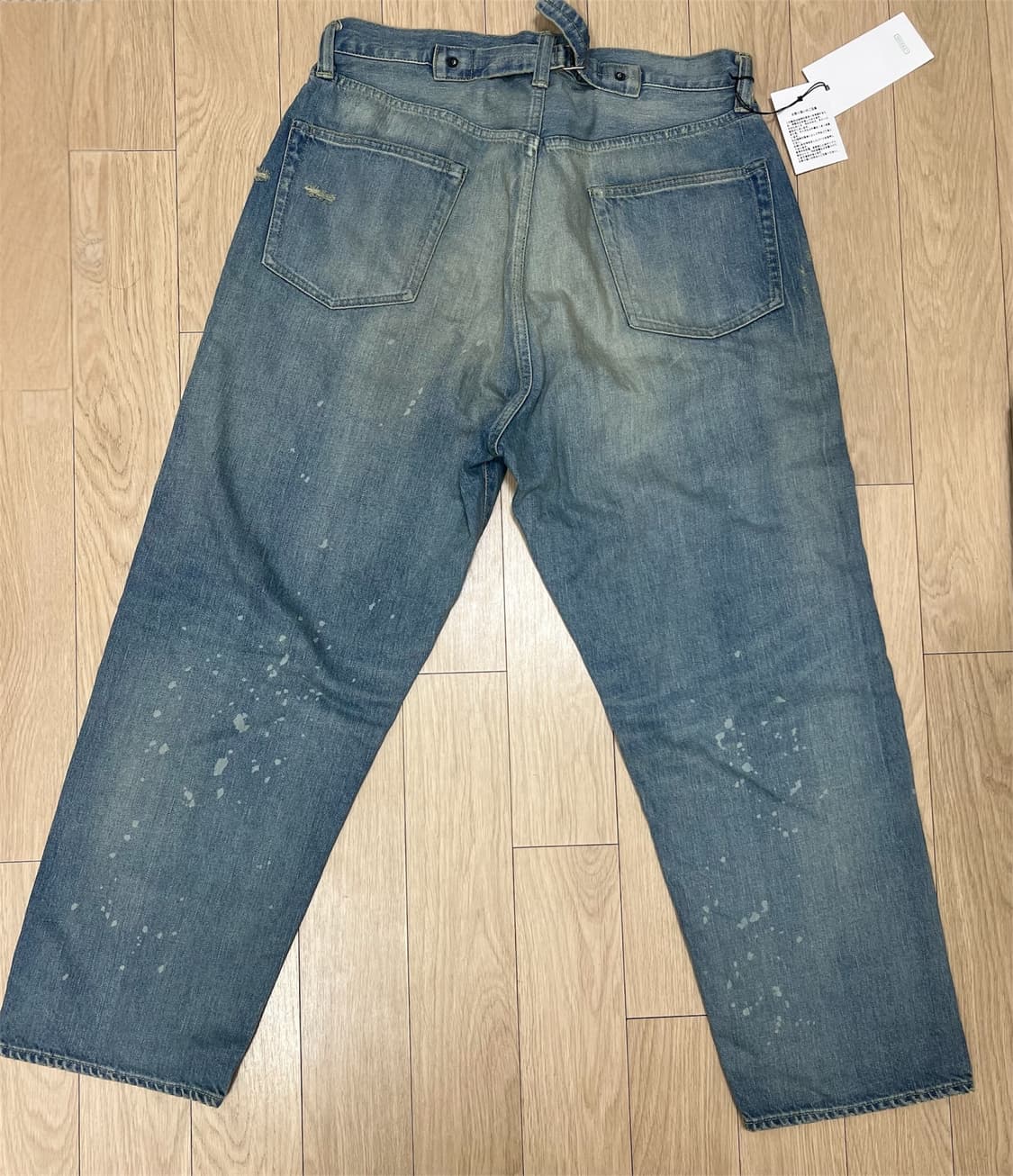 25aw 아프레쎄 no.37 데님  32 x 30 새상품 상품이미지2