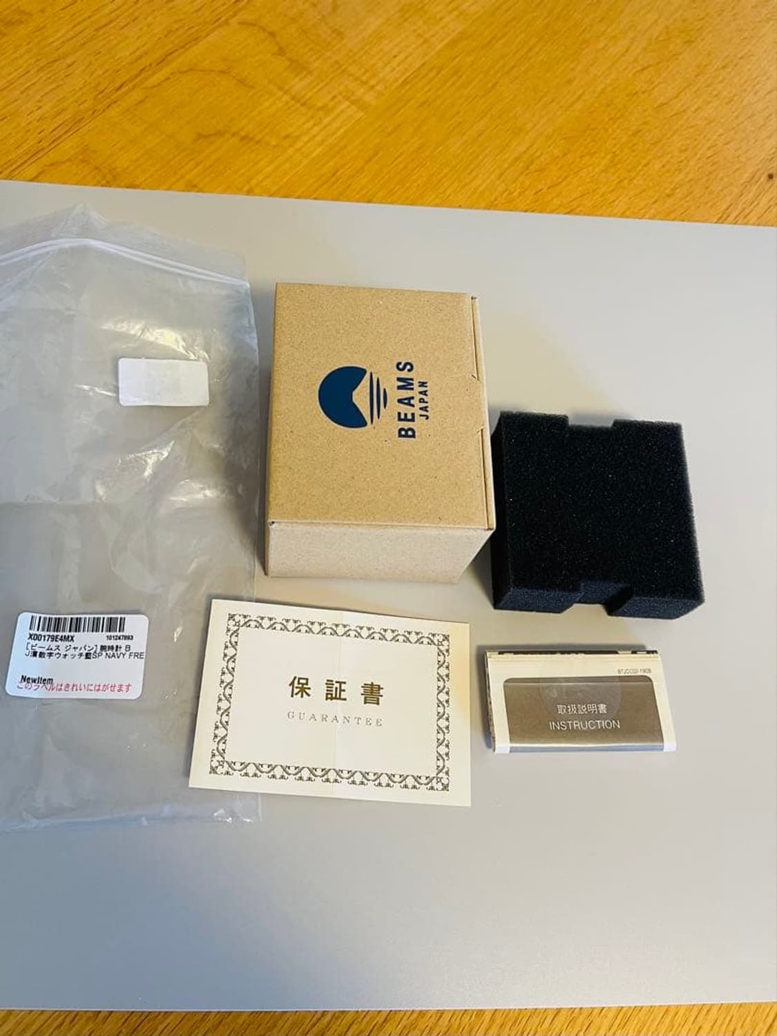 빔스 재팬 시계 오리지널 한자 [새상품] 풀박스 상품이미지5