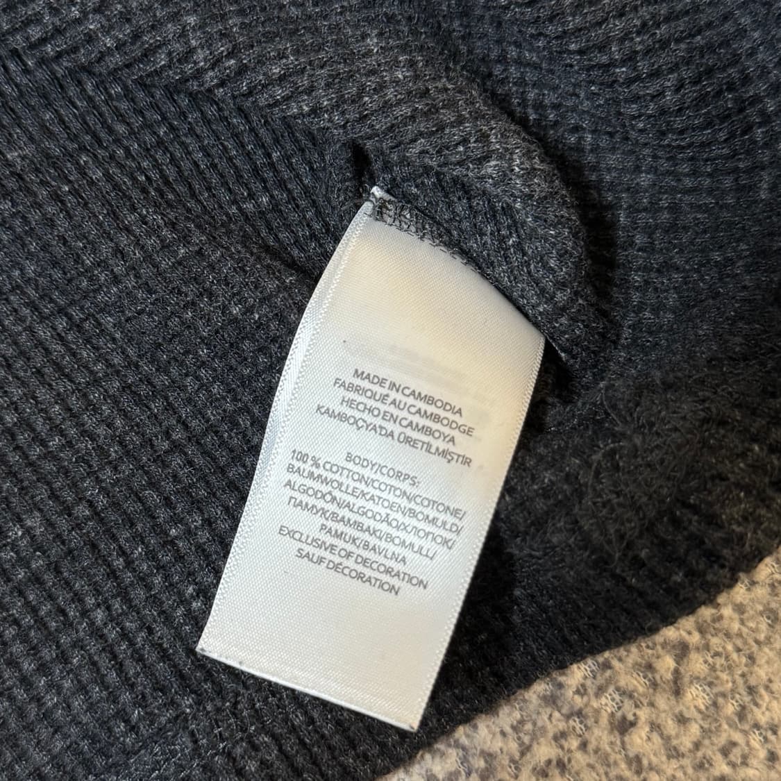 폴로 랄프로렌 와플 긴팔티 여성용 상품이미지6