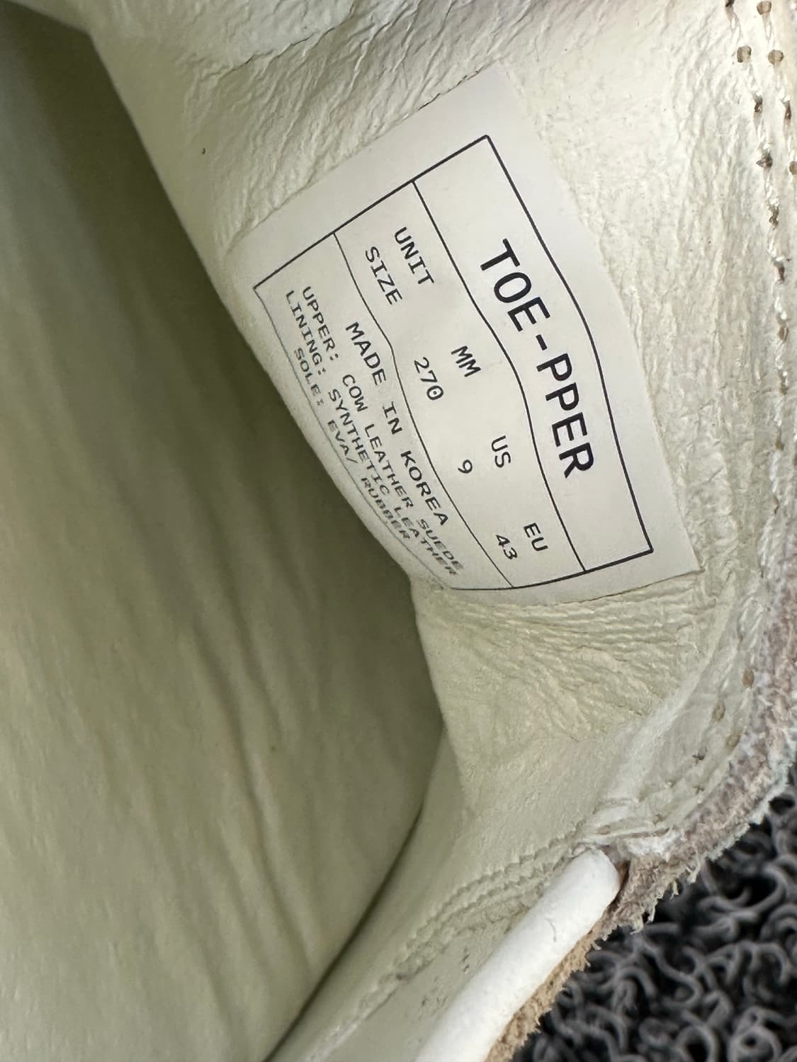 Tellidy Toe Prep 스웨이드 슬리퍼 상품이미지7