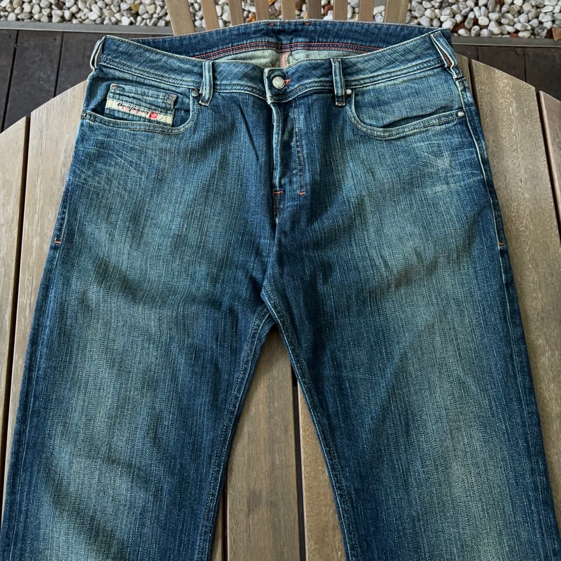 디젤 자탄 부츠컷 데님 팬츠 – 00년도 이탈리아 생산 상품이미지2