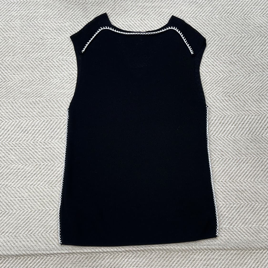 코스 스티치 니트베스트 r2348 상품이미지2