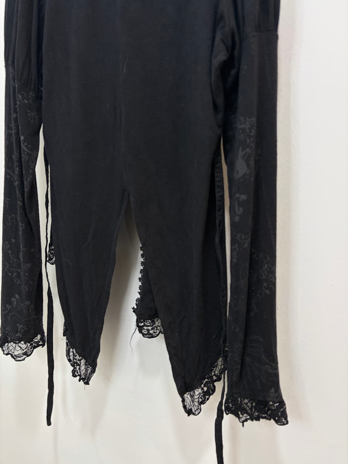 h.naoto frill 에이치나오토 레이스 고딕 히메갸루 티셔츠 가디건 상품이미지6