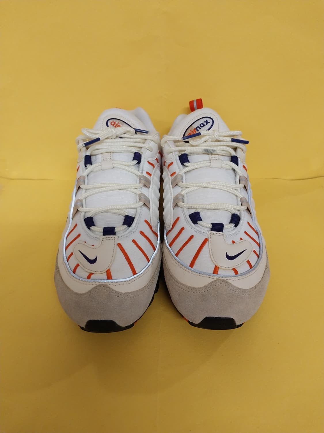 남성 나이키 에어맥스98 세일 라이트크림 코트퍼플 런닝화,운동화 (280 상품이미지2