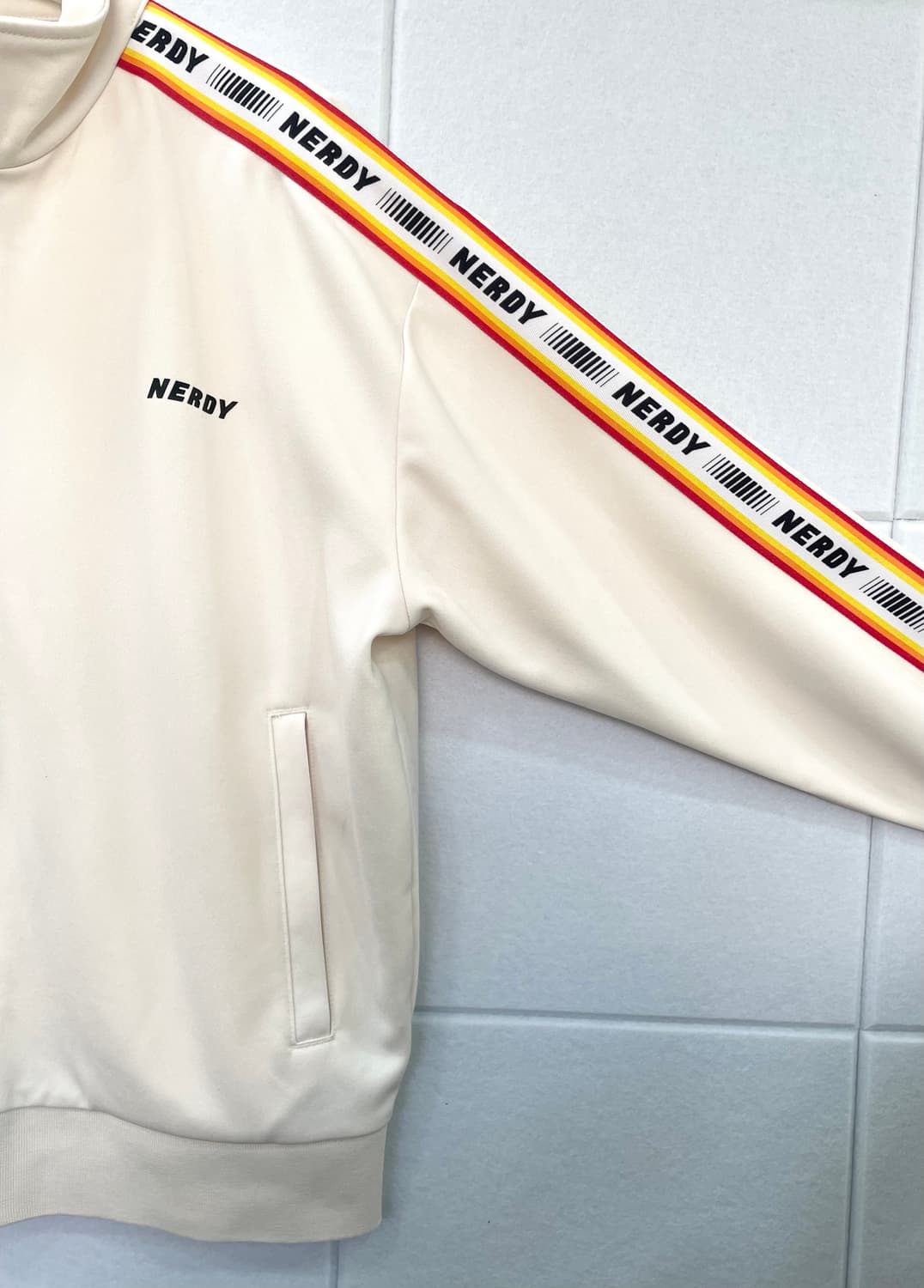 널디 화이트 트랙탑 져지 [s] 상품이미지3