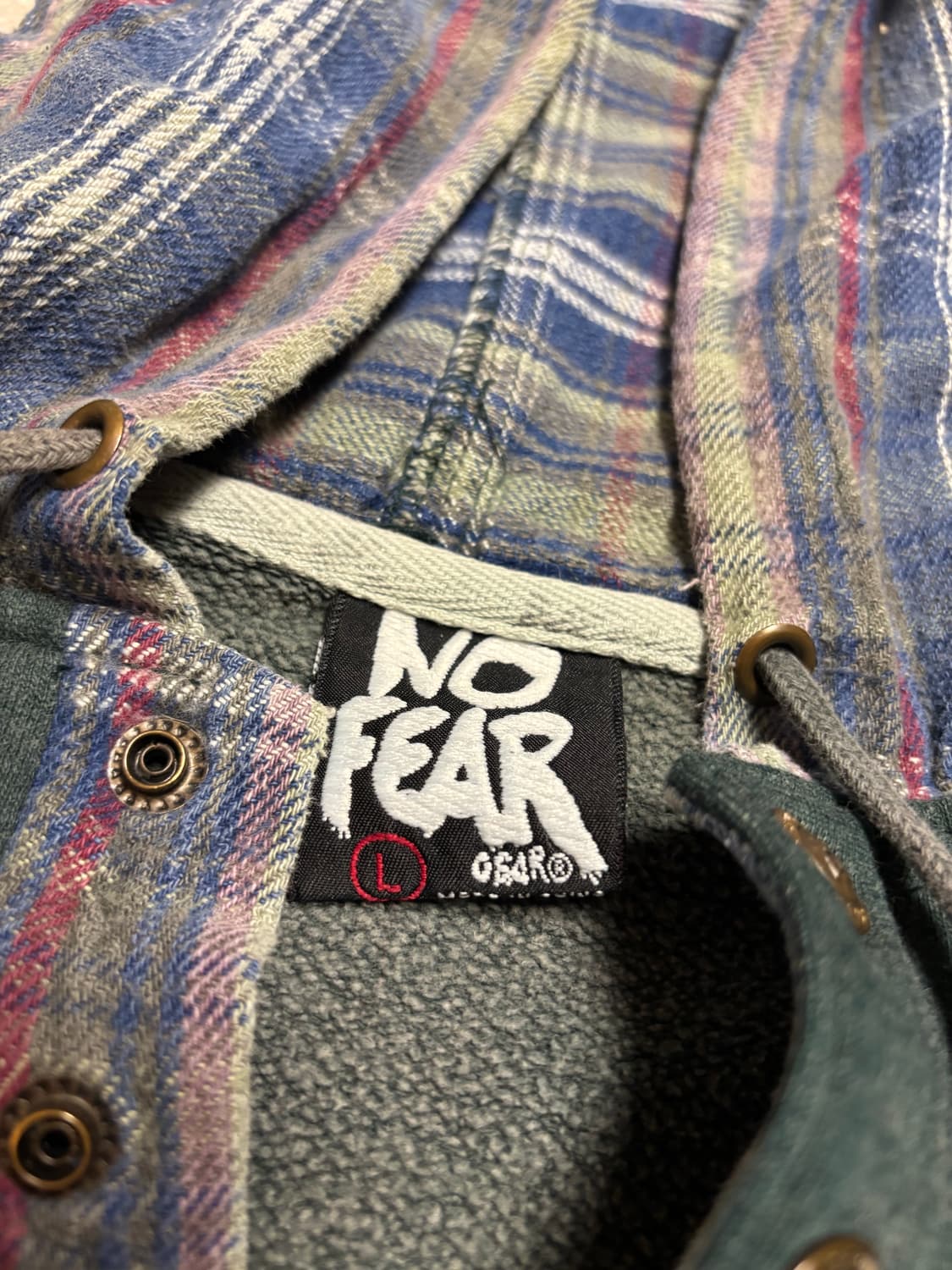 90s no fear hoodie 상품이미지3