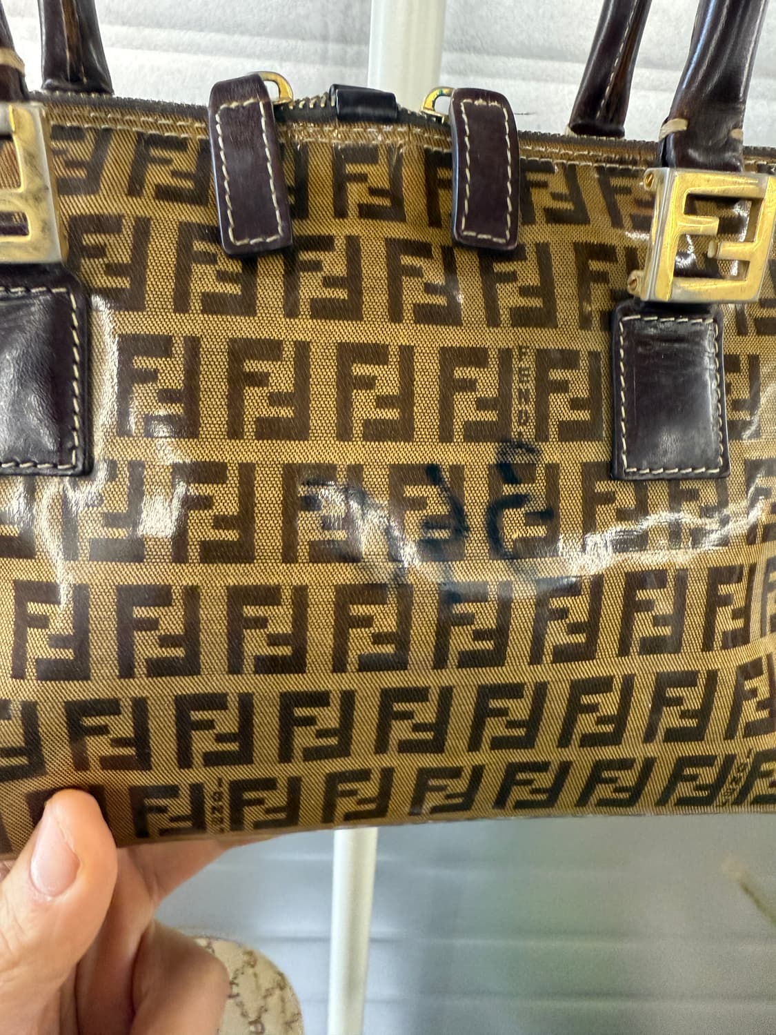 펜디 정품 주키노 빈티지 토트백 상품이미지3