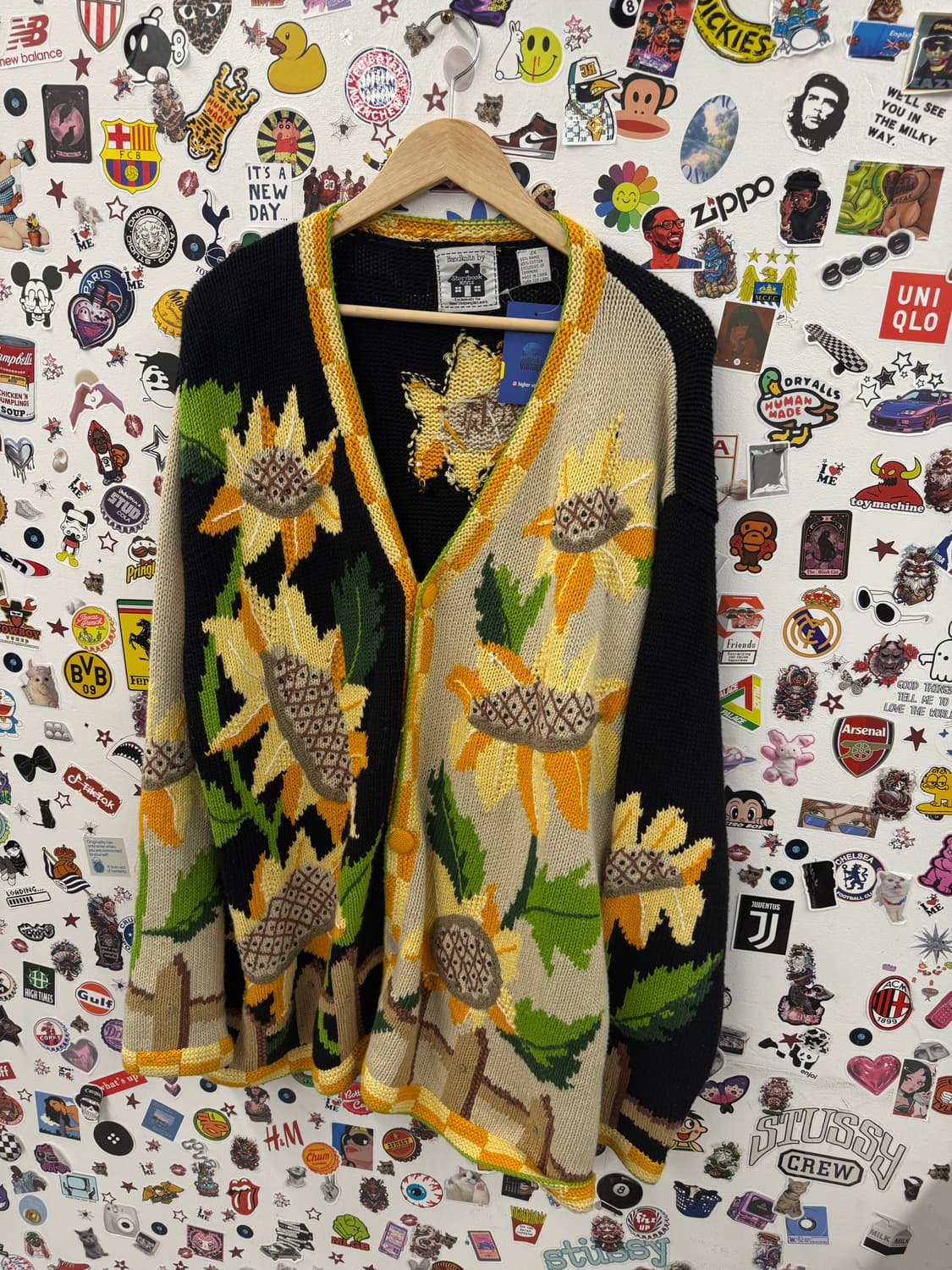 90’s Storybook Knits 스토리북 플라워 가디건 XXXXL 상품이미지5