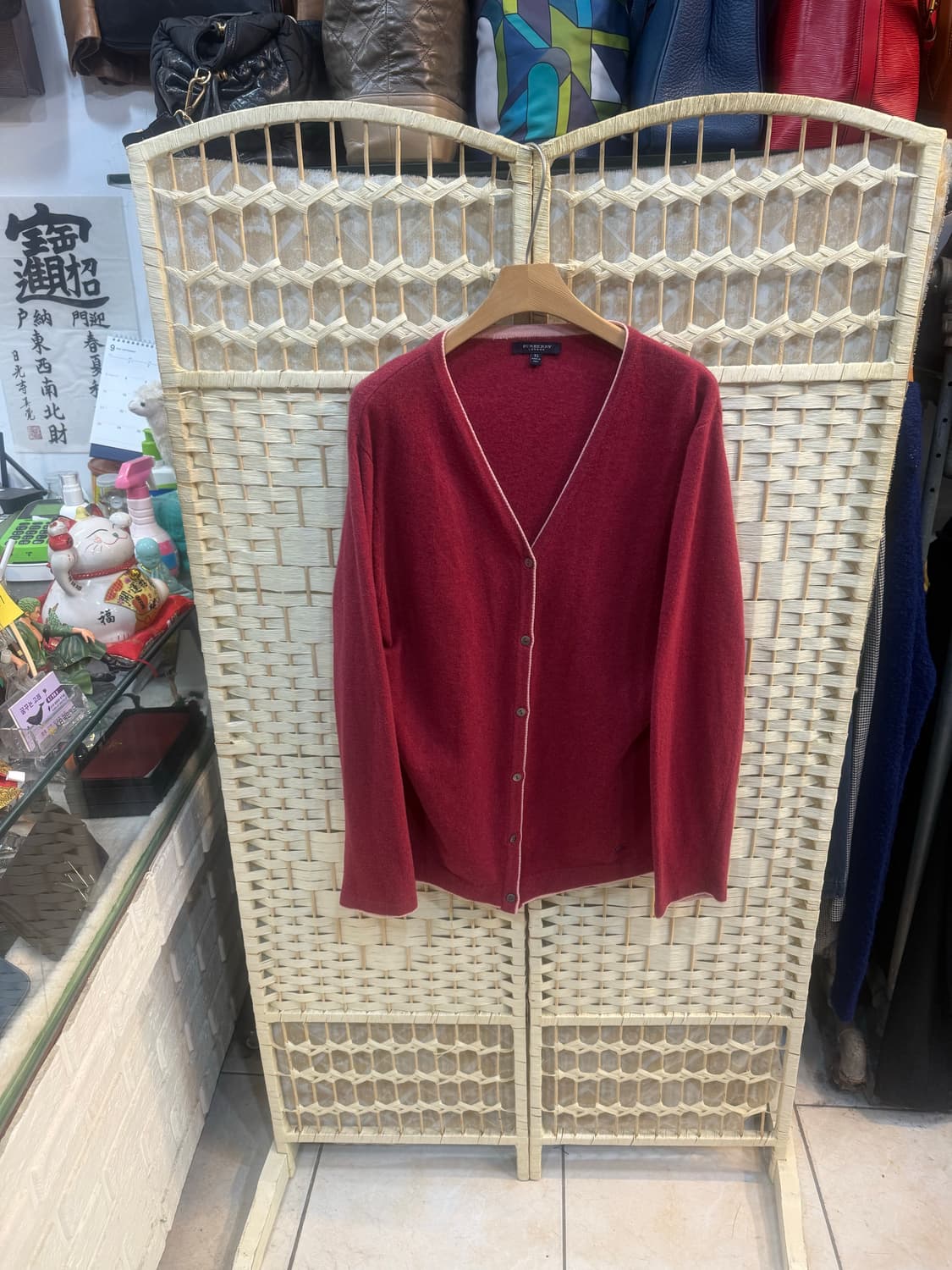 77-88 정품 버버리 가디건 팝니다 상품이미지1