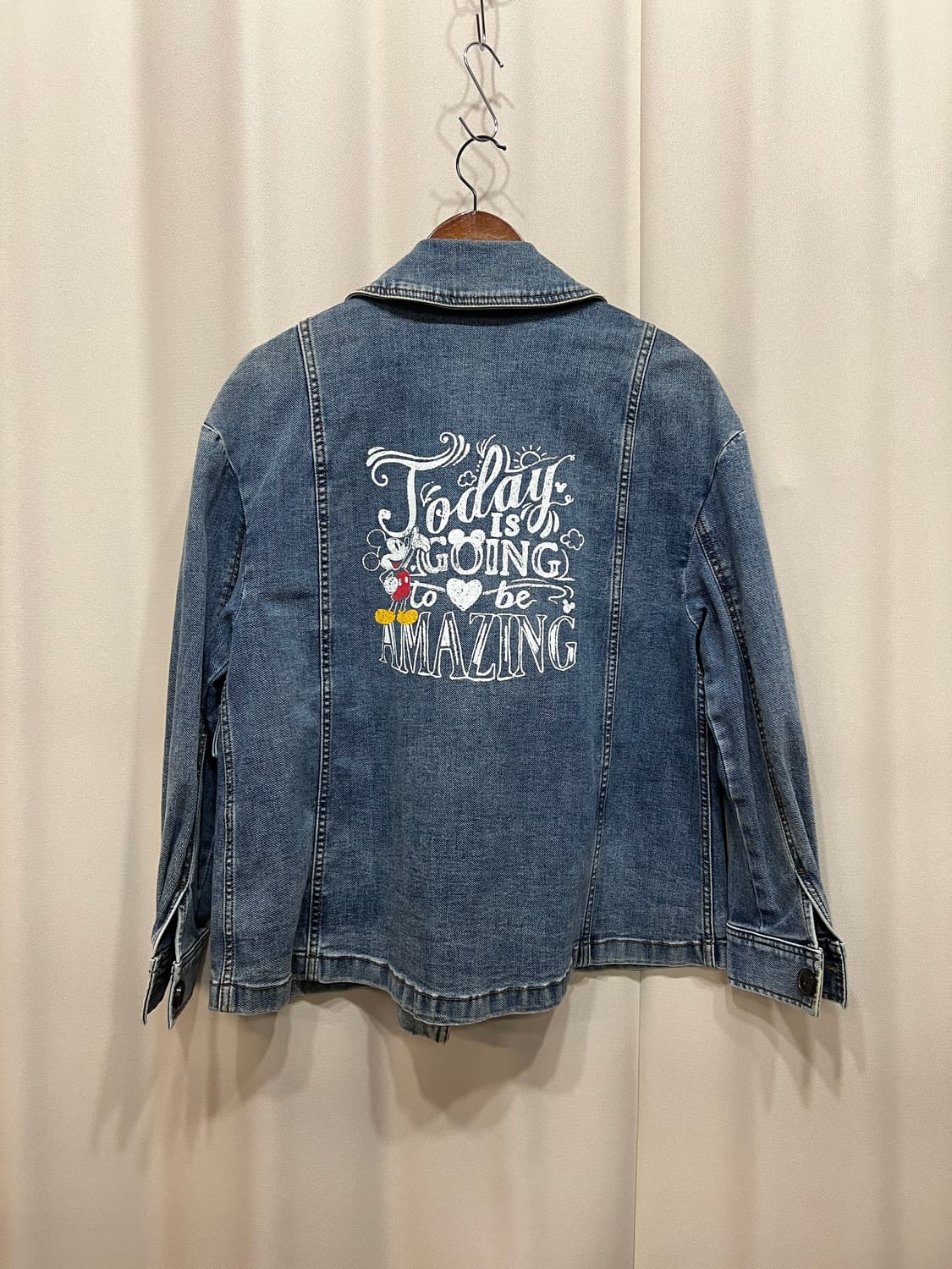 M12 X 디즈니 더블버튼 데님 자켓 상품이미지6