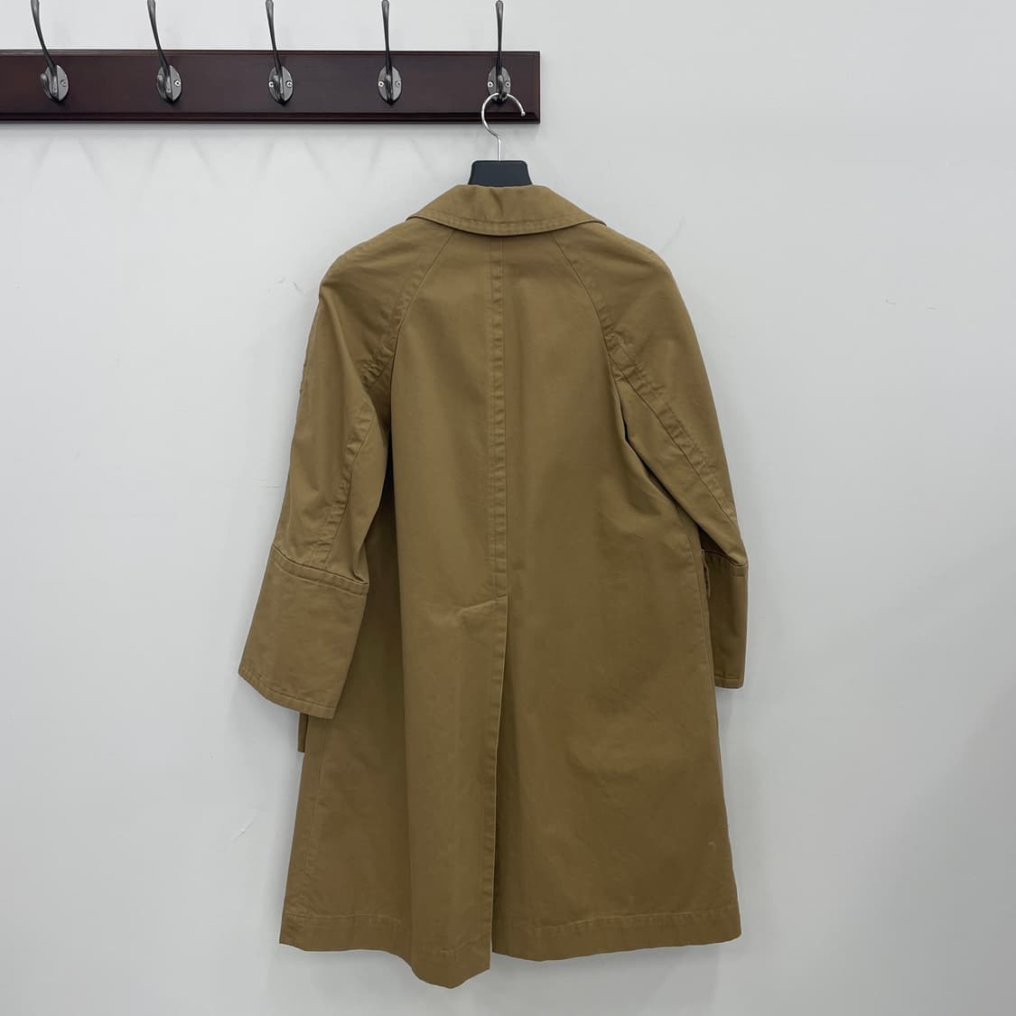 띠어리 싱글 포켓 디테일 코튼 코트 상품이미지2