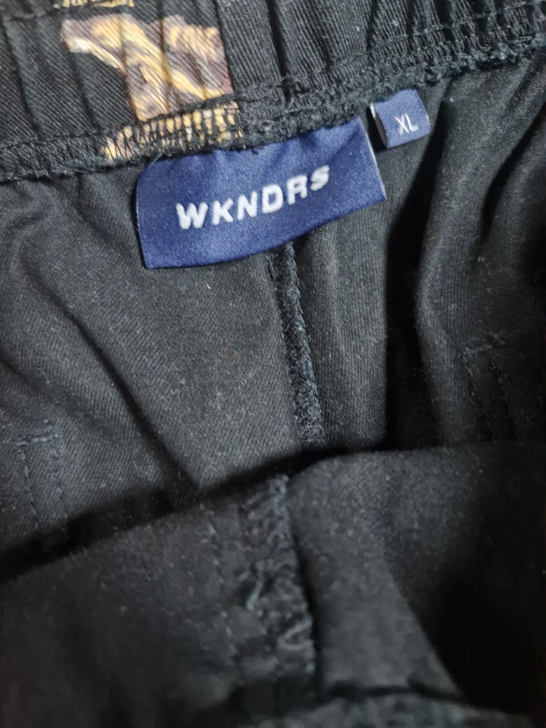 위캔더스 라이언킹 밴딩팬츠 블랙 XL 상품이미지4