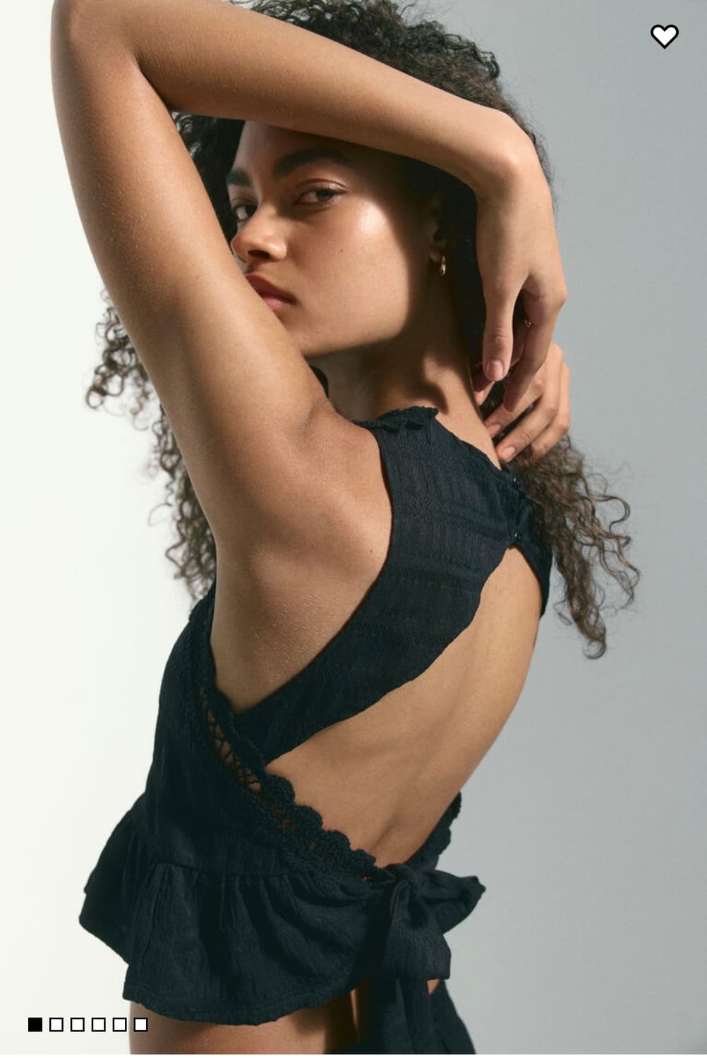 H&m 크로셰 슬리브리스 XS 상품이미지3