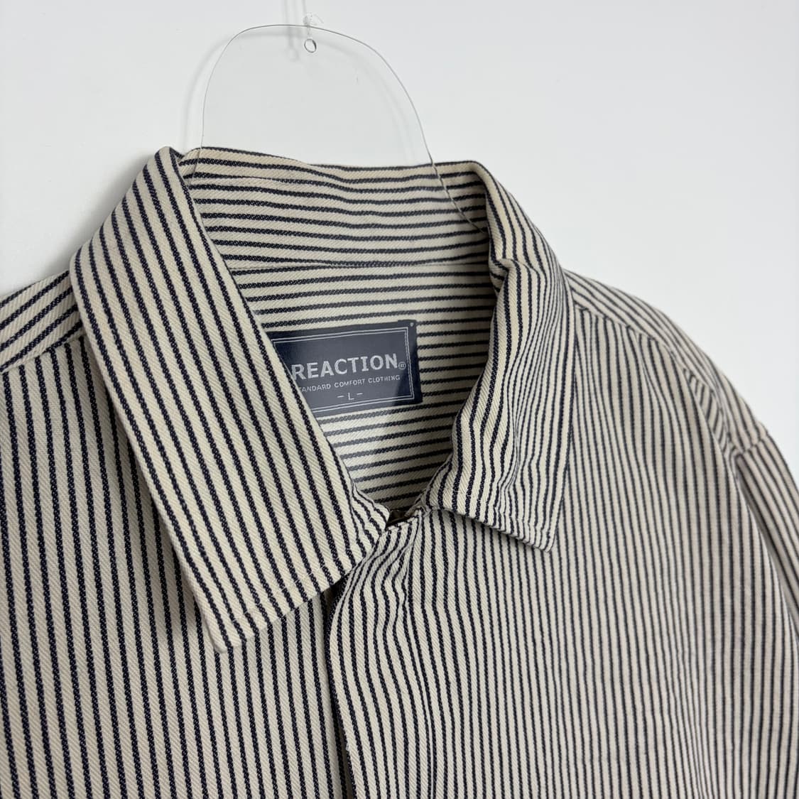 빈티지 히코리 워크 자켓 블루종 상품이미지2