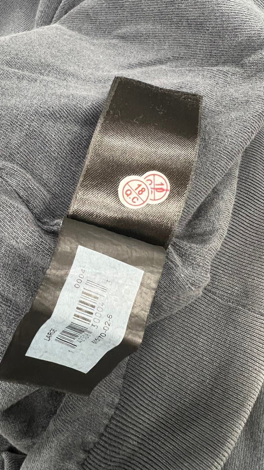 (새상품)이지갭 더블레이어 후디 포에틱블랙L 상품이미지5