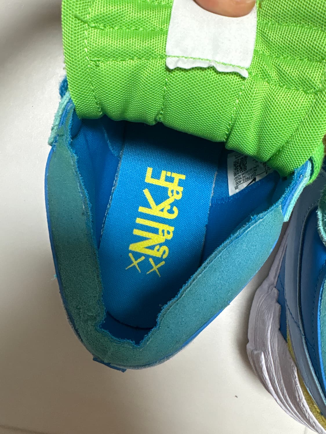 사카이 카우스 나이키 블레이저 로우 넵튠 블루 상품이미지5