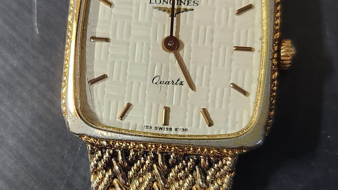 론진 한정판 빈티지 금장 여성시계 상품이미지9