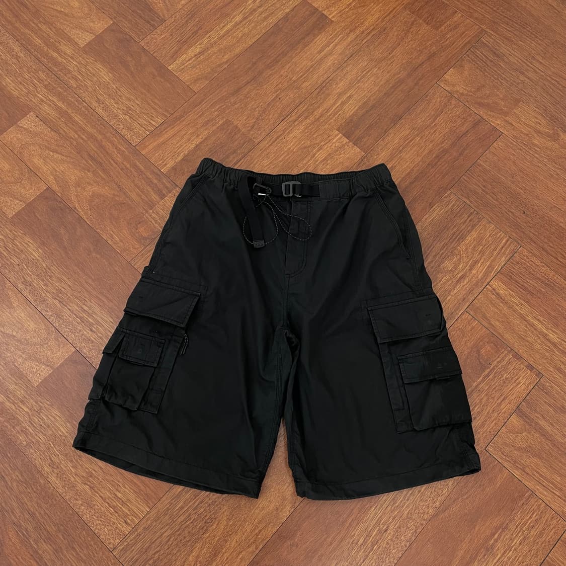 무신사스탠다드 시티 레저 CN 벨티드 멀티 포켓 카고 버뮤다 팬츠 상품이미지2